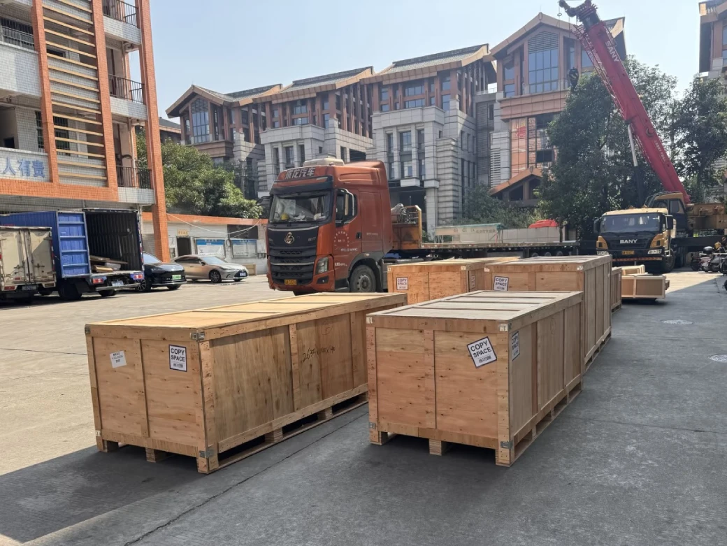 George Group export packing support for project orders