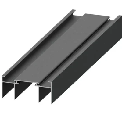 Aluminum profile system for custom windows and doors