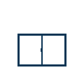 Aluminum sliding window opening animation