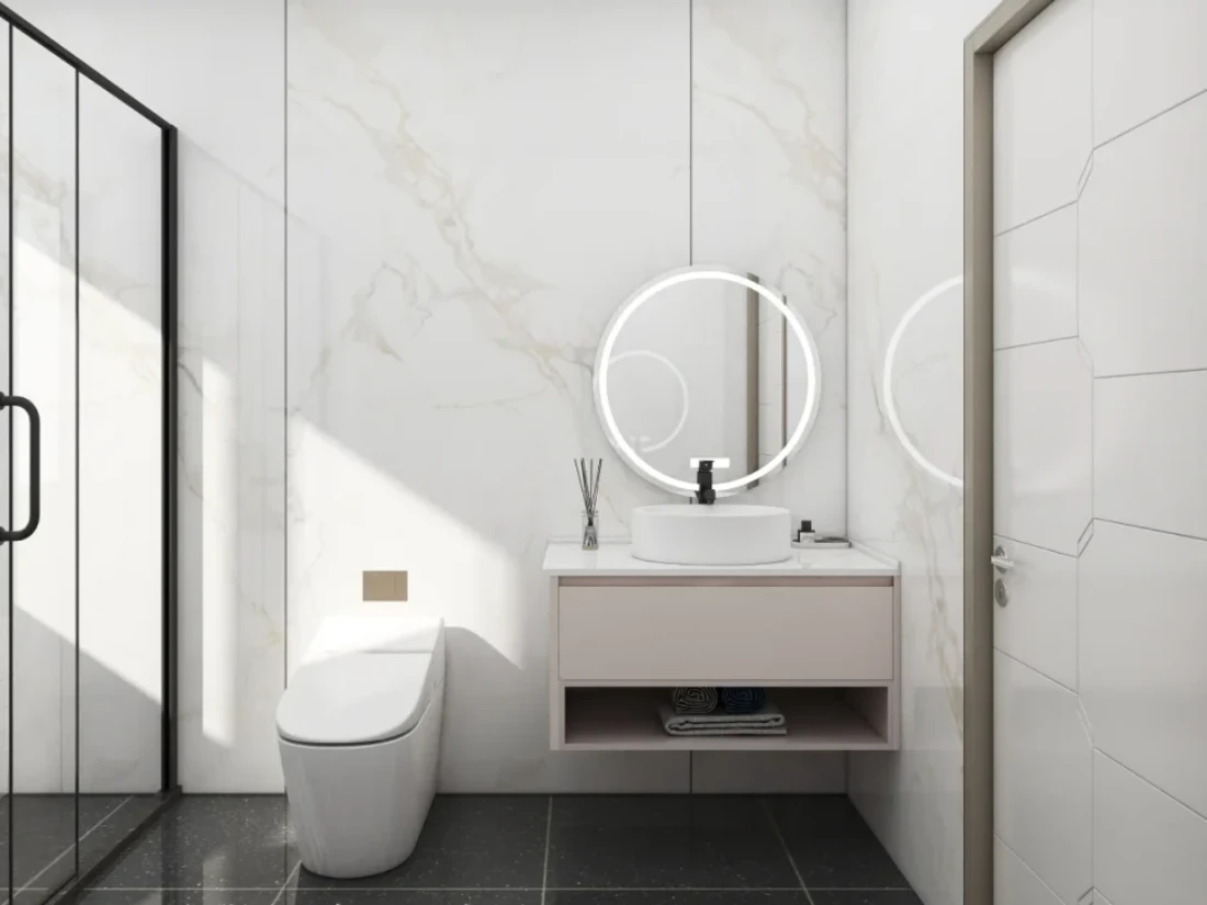 Apartment bathroom space supplied by George Group China