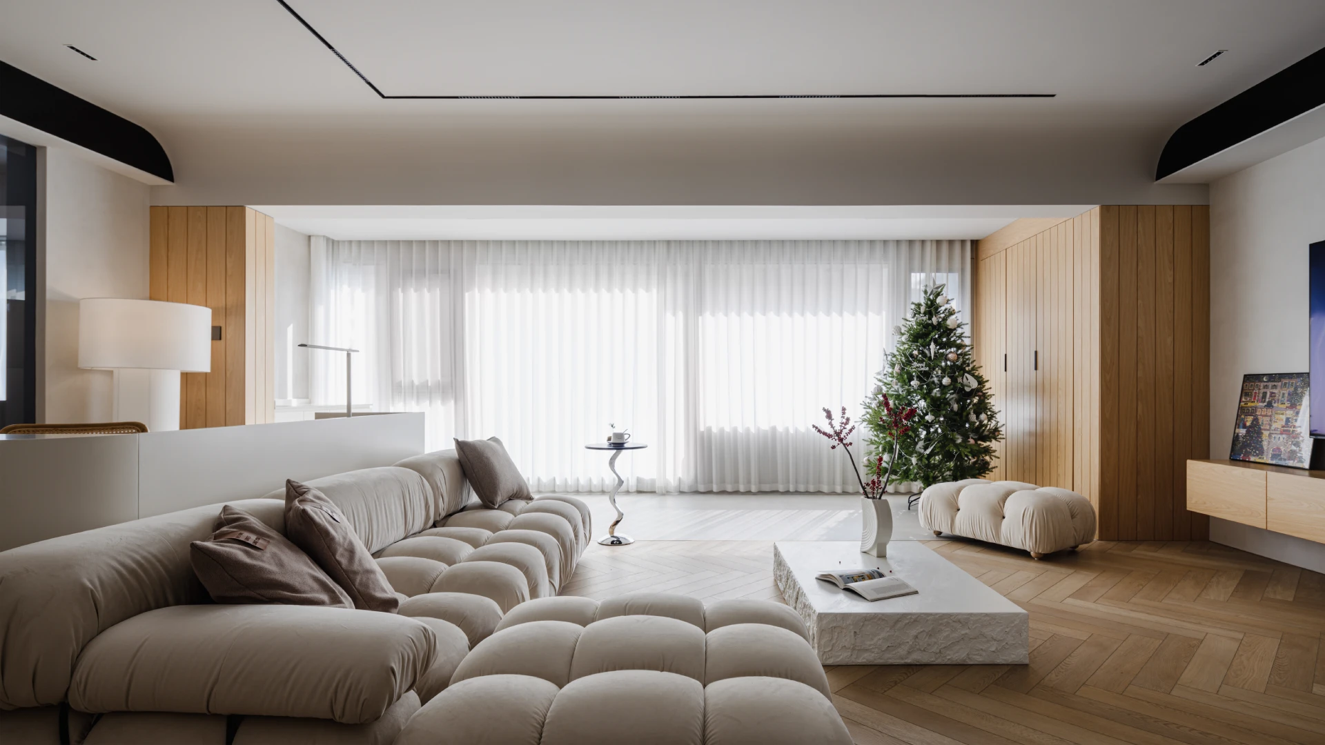 Custom furniture for living room interiors supplied by George Group