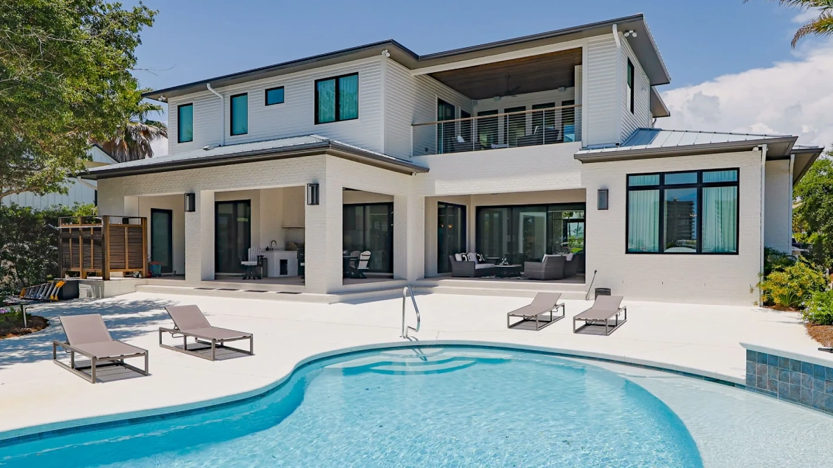 Modern coastal luxury villa project reference by George Group
