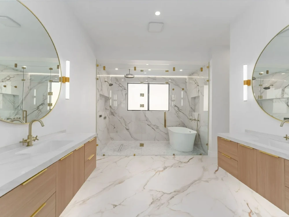 USA Houston contemporary house bathroom vanities supplied by George Group