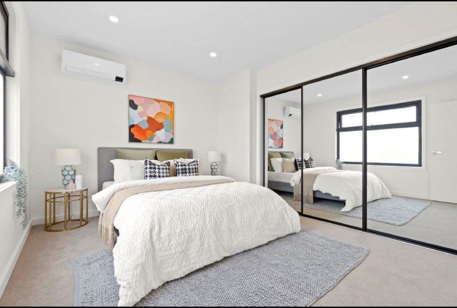 Australia private villa bedroom wardrobe and storage reference