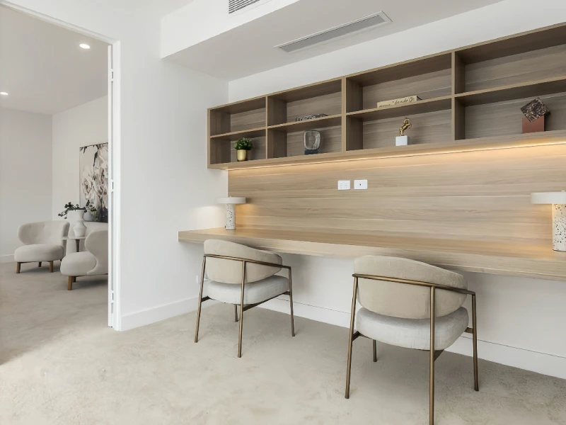Melbourne private villa study area furniture reference