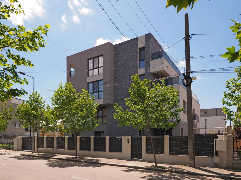 Romania hotel apartment building exterior project reference