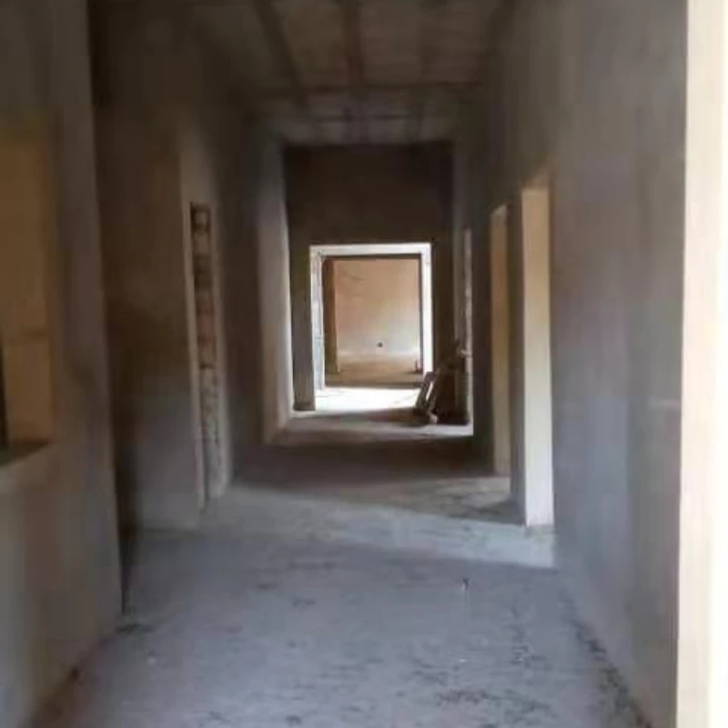 Corridor construction area inside the Senegal hospital project