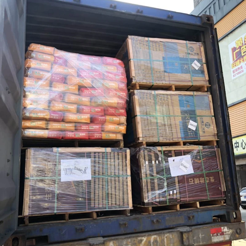 Export shipment loading for the Senegal hospital project