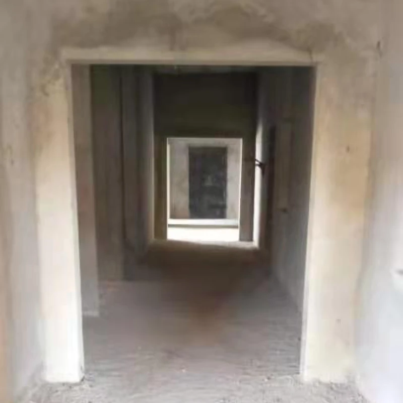 Interior door opening inside the Senegal hospital project