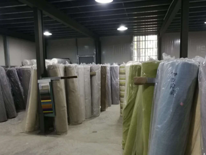 Material preparation area for the Senegal hospital project