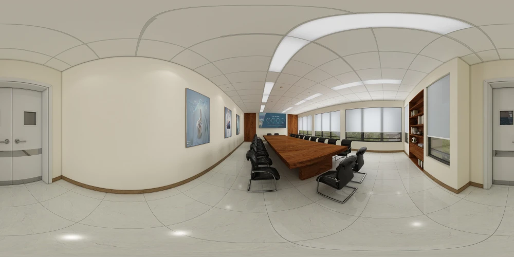 Senegal hospital room interior reference view