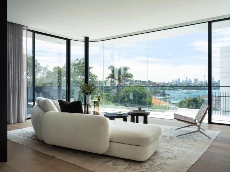 George Group doors and windows for living room and villa projects