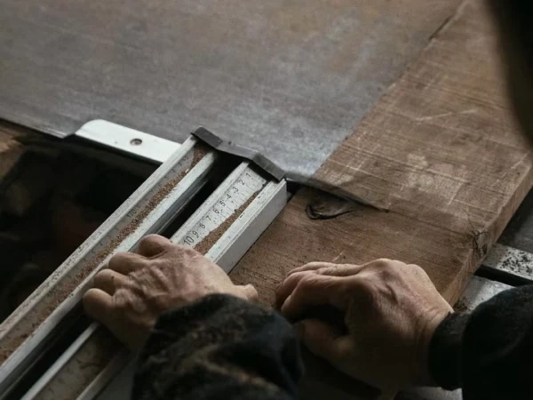 Furniture measurement and detail checking during custom production by George Group